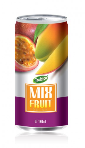 523 Trobico mix fruit drink alu can 180ml